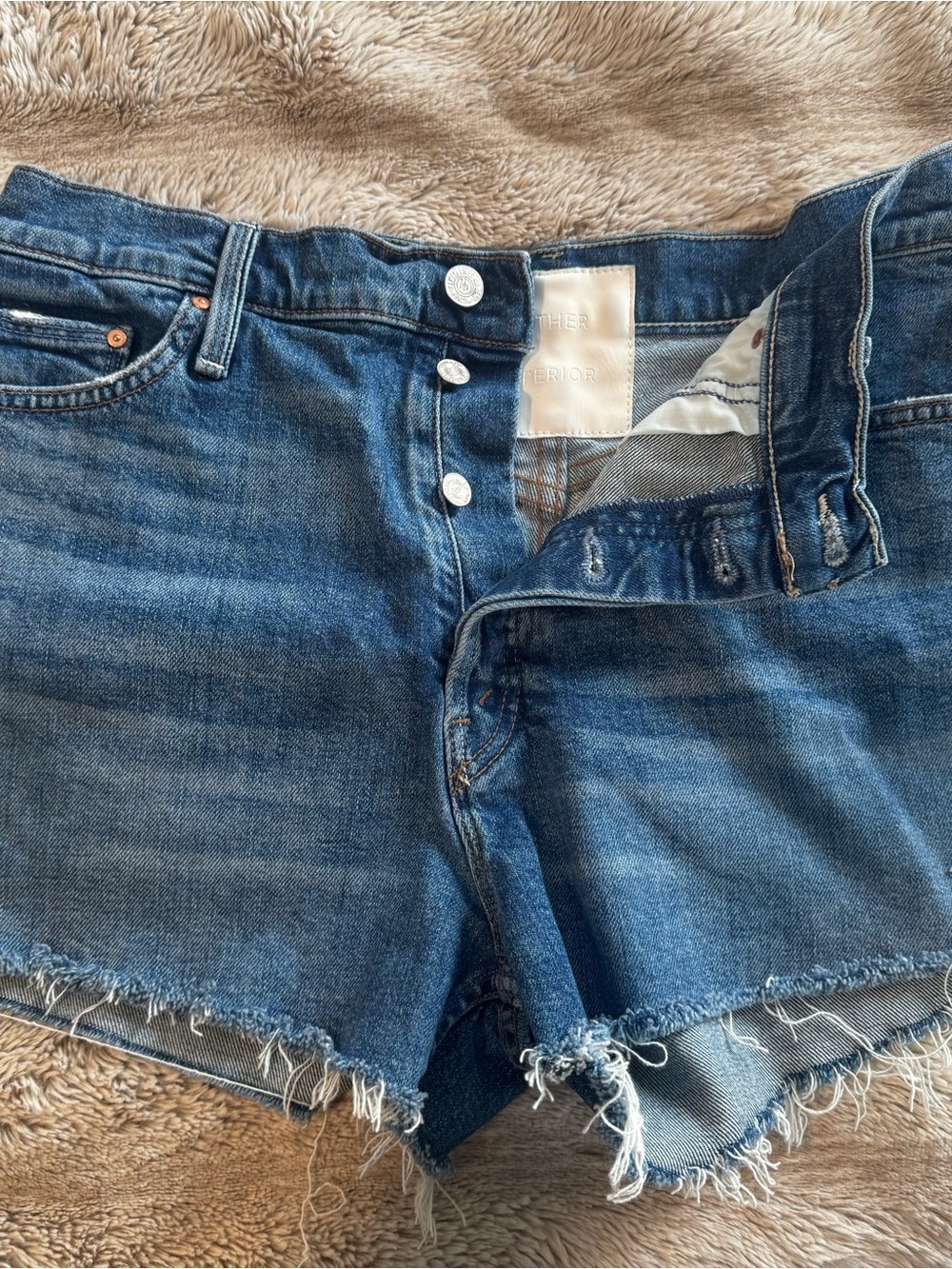MOTHER Denim Jeans Size 32 - Light Blue Wash